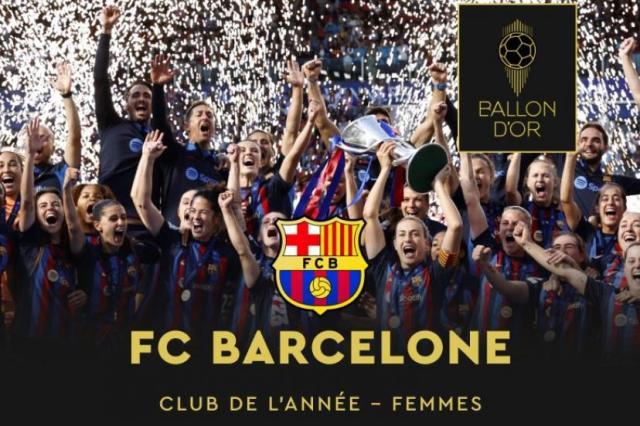 金球8大奖项一览：梅西众望所归，曼城巴萨各领风骚