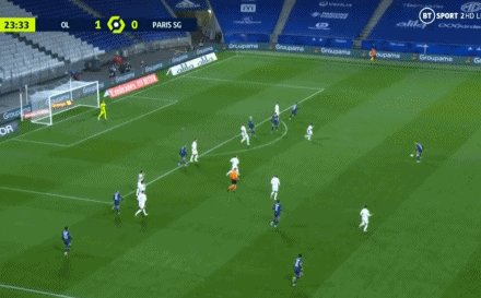 【法甲】姆巴佩两中门柱 巴黎客场1比1战平里昂